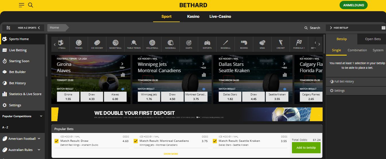 Bethard Sports Betting