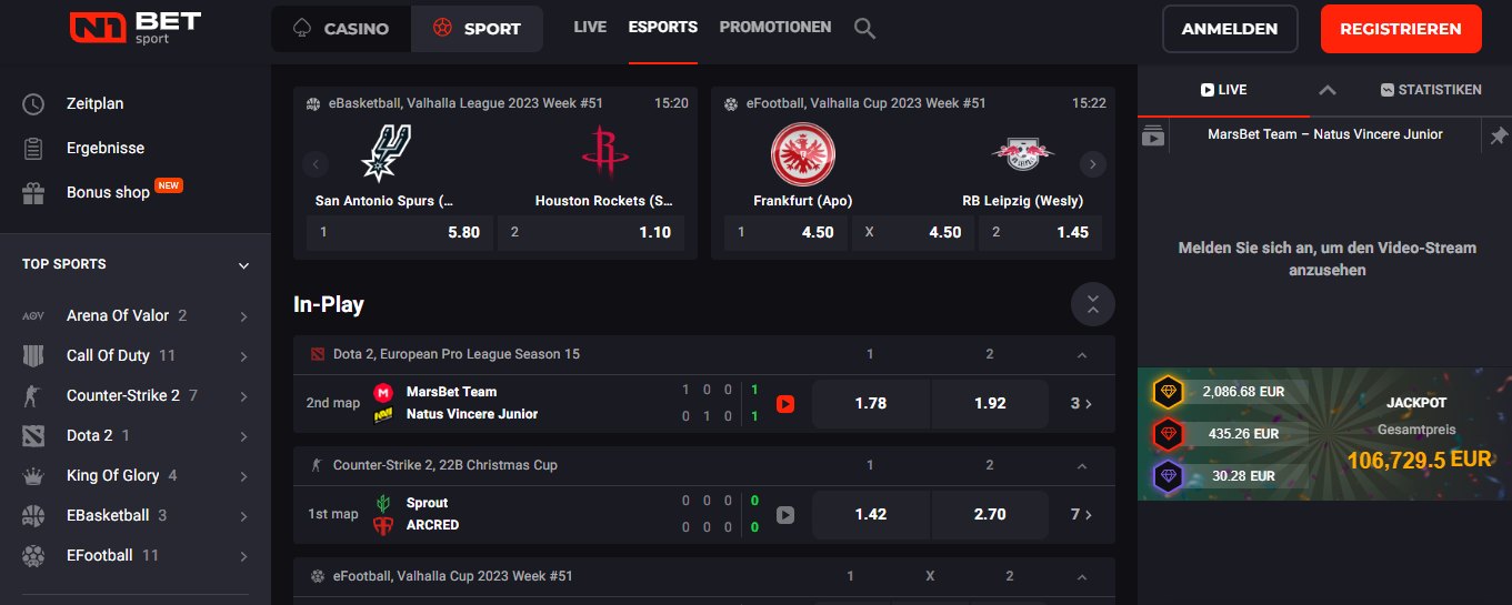 N1Bet eSports Betting