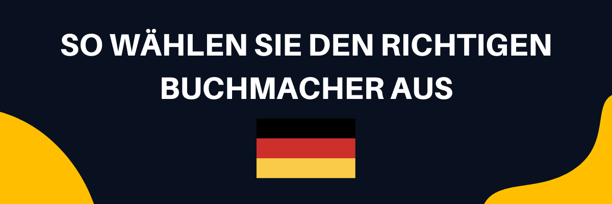So Wählen Sie Den Richtigen Buchmacher Deutschland