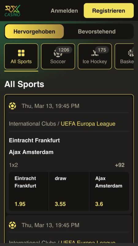 Sportangebot und Sportmärkte