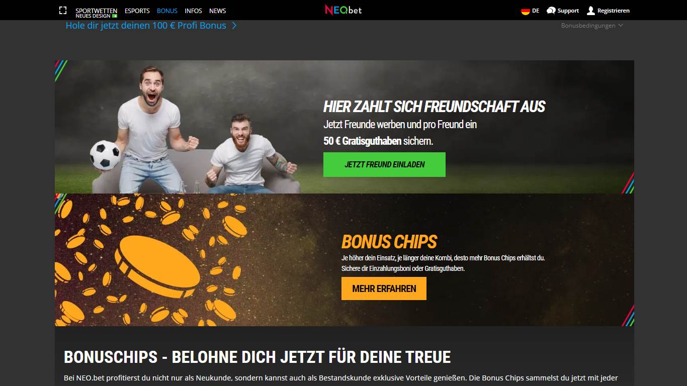 Neo.Bet, sportwettenvergleich.tv